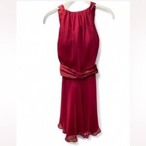 Tea-length Chiffon dress